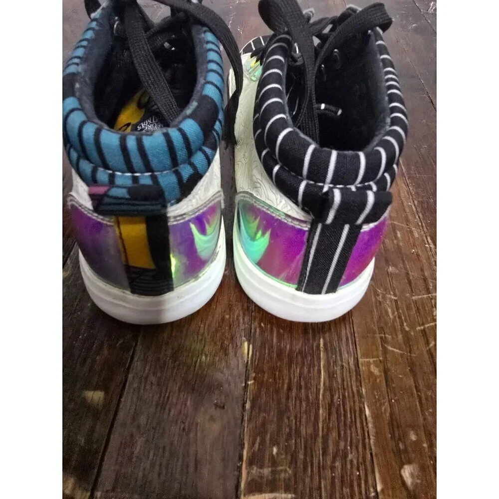 Disney Nightmare Before Christmas Mid Sneaker Jack Skellington Sally